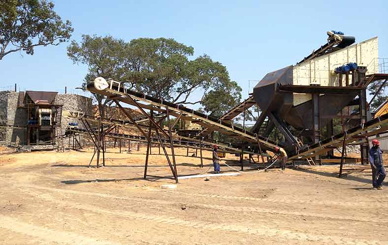 120-150t/h Stone Crusher in Zimbabwe