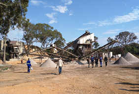 90-120t/h Stone Crusher in South Africa