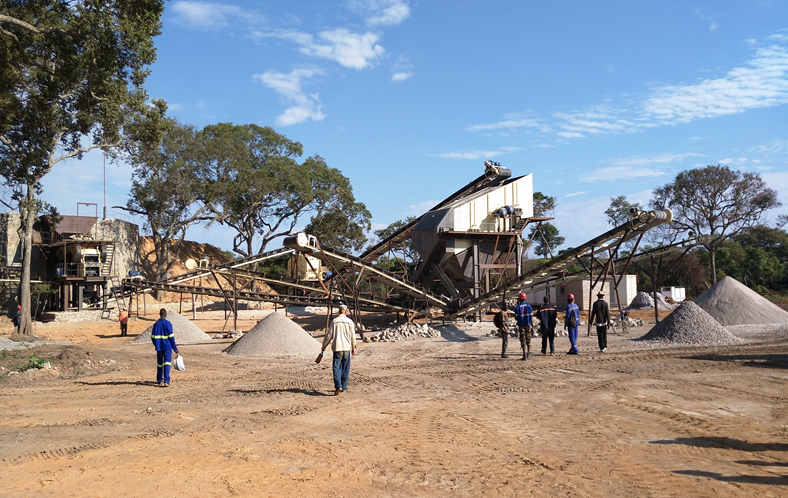 90-120t/h Stone Crusher in South Africa