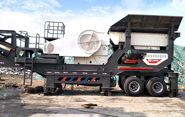 70-90t/h Mobile Crusher in Malaysia