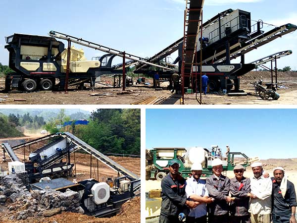 Demolition Waste Mobile Crushing Plant